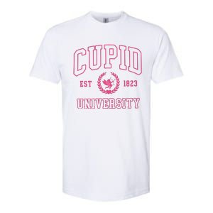 Cupid University Valentines Day Softstyle CVC T-Shirt