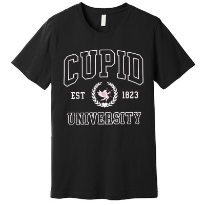 Cupid University Valentine Day Premium T-Shirt