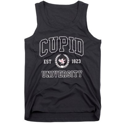 Cupid University Valentine Day Tank Top