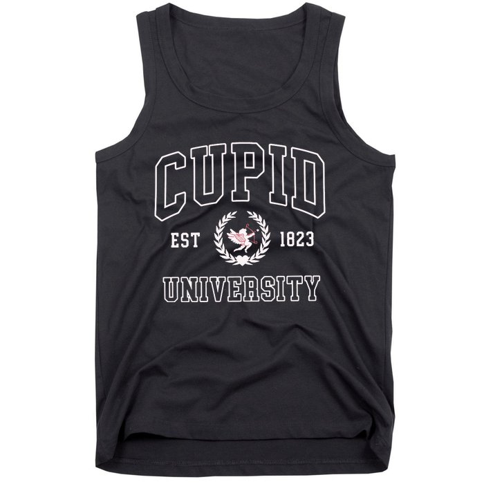 Cupid University Valentine Day Tank Top