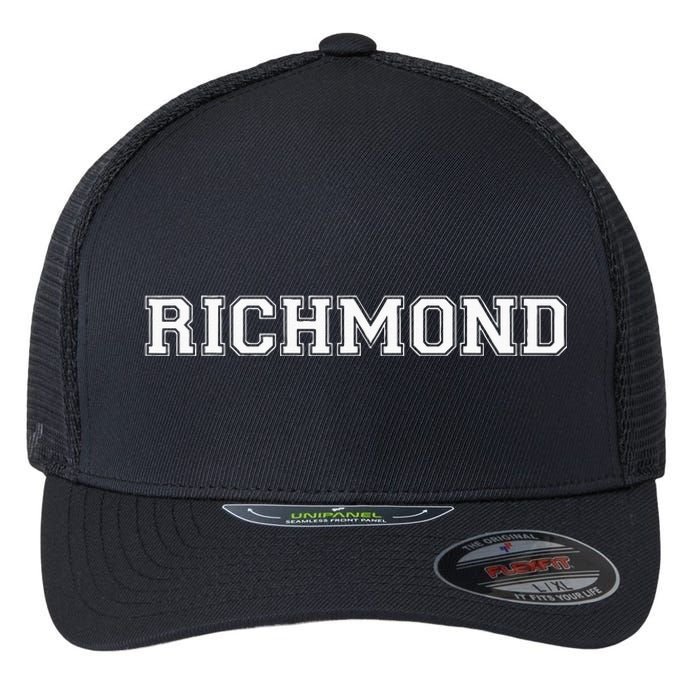 College University Varsity Style Richmond Virginia VI State Flexfit Unipanel Trucker Cap