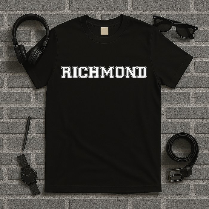 College University Varsity Style Richmond Virginia VI State T-Shirt