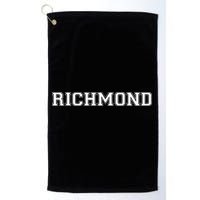 College University Varsity Style Richmond Virginia VI State Golf Towel