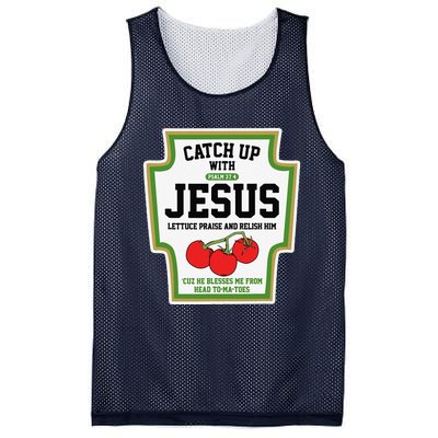 Catch Up With Jesus CatchUp With Jesus Mesh Reversible Basketball Jersey Tank