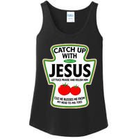 Catch Up With Jesus Ladies Essential Tank