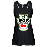 Catch Up With Jesus Ladies Essential Flowy Tank