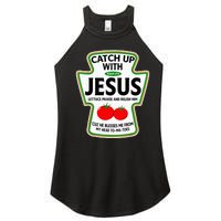 Catch Up With Jesus Women's Perfect Tri Rocker Tank