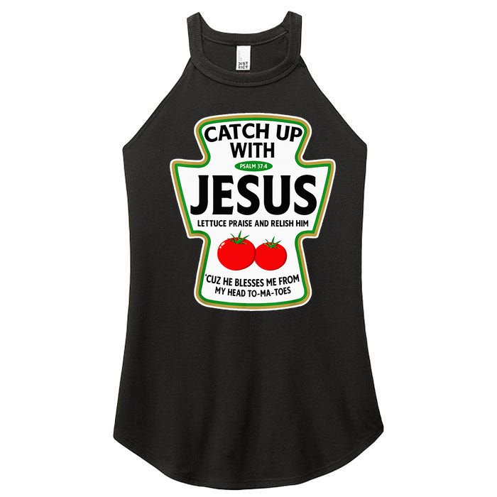 Catch Up With Jesus Women's Perfect Tri Rocker Tank