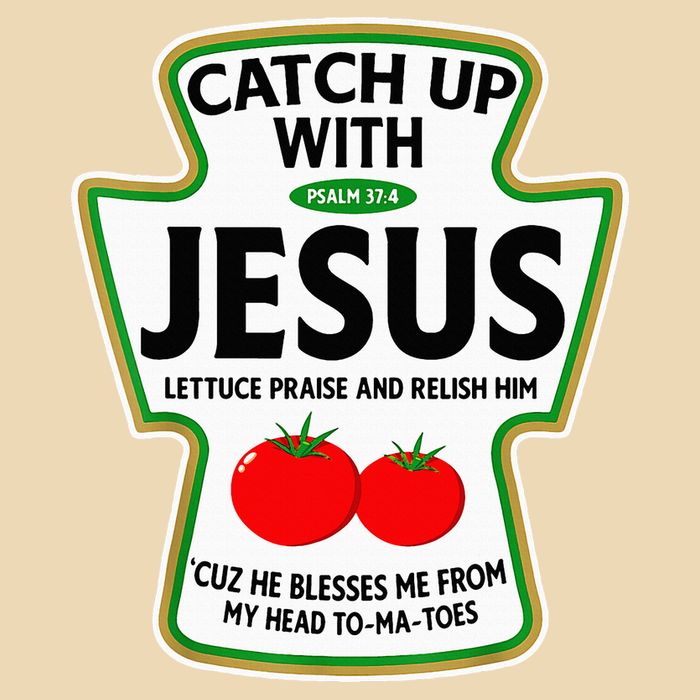 Catch Up With Jesus Bag