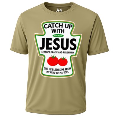 Catch Up With Jesus Cooling Performance Crew T-Shirt