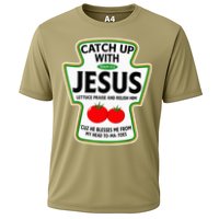 Catch Up With Jesus Cooling Performance Crew T-Shirt