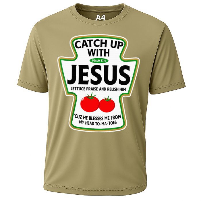 Catch Up With Jesus Cooling Performance Crew T-Shirt