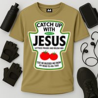 Catch Up With Jesus Cooling Performance Crew T-Shirt