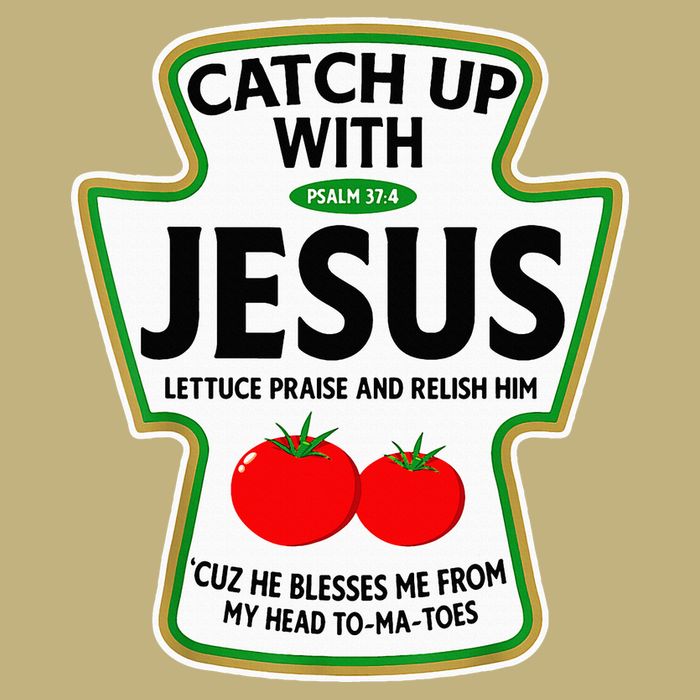 Catch Up With Jesus Cooling Performance Crew T-Shirt