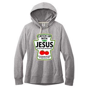 Catch Up With Jesus Women's Fleece Hoodie