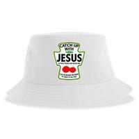 Catch Up With Jesus Sustainable Bucket Hat