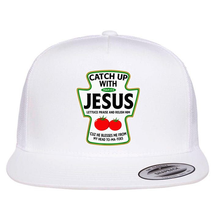 Catch Up With Jesus Flat Bill Trucker Hat