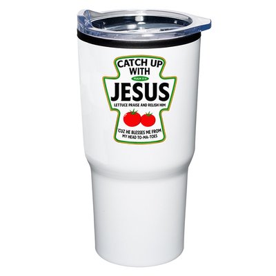 Catch Up With Jesus Tumbler