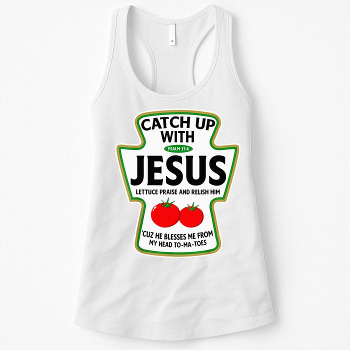 Catch Up With Jesus Womens Tank Top