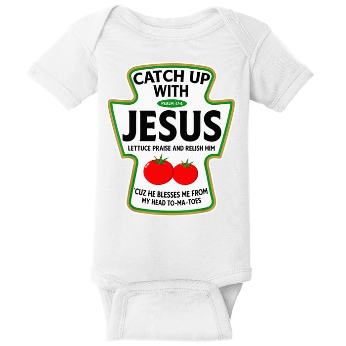 Catch Up With Jesus Baby Bodysuit