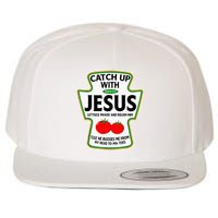 Catch Up With Jesus Wool Snapback Cap