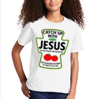 Catch Up With Jesus Kids T-Shirt