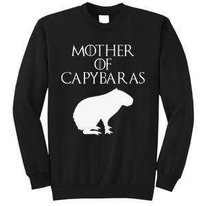 Cute & Unique White Mother of Capybaras  E010359 Sweatshirt