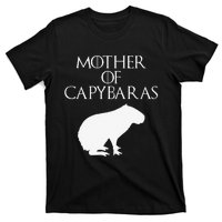 Cute & Unique White Mother of Capybaras  E010359 T-Shirt