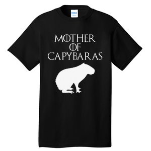 Cute & Unique White Mother of Capybaras  E010359 Tall T-Shirt