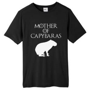 Cute & Unique White Mother of Capybaras  E010359 Tall Fusion ChromaSoft Performance T-Shirt