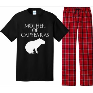 Cute & Unique White Mother of Capybaras  E010359 Pajama Set