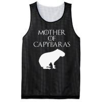 Cute & Unique White Mother of Capybaras  E010359 Mesh Reversible Basketball Jersey Tank