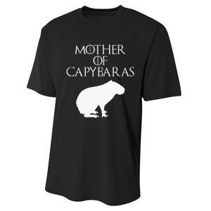 Cute & Unique White Mother of Capybaras  E010359 Performance Sprint T-Shirt