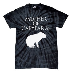 Cute & Unique White Mother of Capybaras  E010359 Tie-Dye T-Shirt