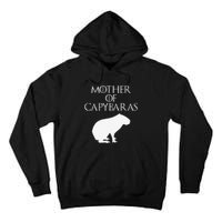 Cute & Unique White Mother of Capybaras  E010359 Tall Hoodie