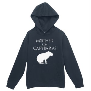 Cute & Unique White Mother of Capybaras  E010359 Urban Pullover Hoodie