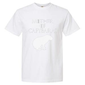 Cute & Unique White Mother of Capybaras  E010359 Garment-Dyed Heavyweight T-Shirt