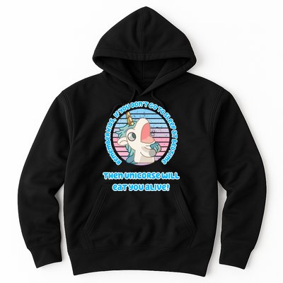 Cute Unicorse Will Eat You Alive Hoodie