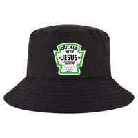 Catch Up With Jesus Funny Christian Faith Cool Comfort Performance Bucket Hat