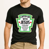 Catch Up With Jesus Funny Christian Faith Cooling Performance Crew T-Shirt