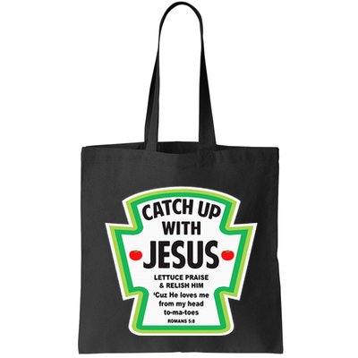 Catch Up With Jesus Funny Christian Faith Bag
