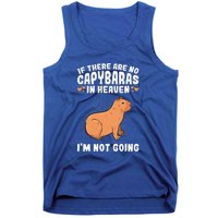 Cute & Unique White Mother Of Capybaras E010359 Tank Top