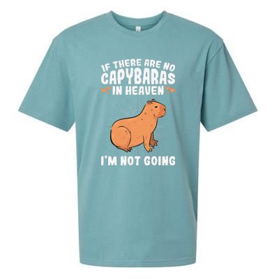 Cute & Unique White Mother Of Capybaras E010359 Sueded Cloud Jersey T-Shirt