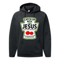 Catch Up With Jesus Performance Fleece Hoodie