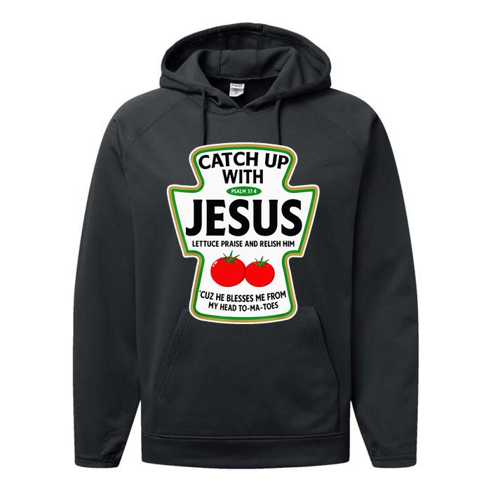 Catch Up With Jesus Performance Fleece Hoodie