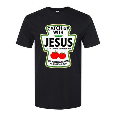 Catch Up With Jesus Softstyle® CVC T-Shirt