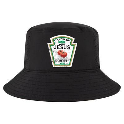 Catch Up With Jesus Vintage Cool Comfort Performance Bucket Hat