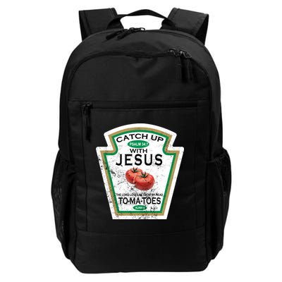 Catch Up With Jesus Vintage Backpack
