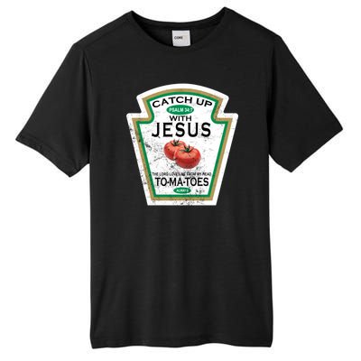 Catch Up With Jesus Vintage Tall Fusion ChromaSoft Performance T-Shirt