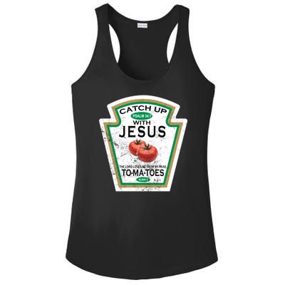 Catch Up With Jesus Vintage Ladies PosiCharge Competitor Racerback Tank